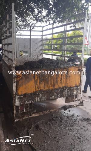drainage debris disposal